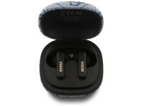 Auriculares inalmbricos Guess 4G Classic con logo metlico y cancelacin de ruido - Azul