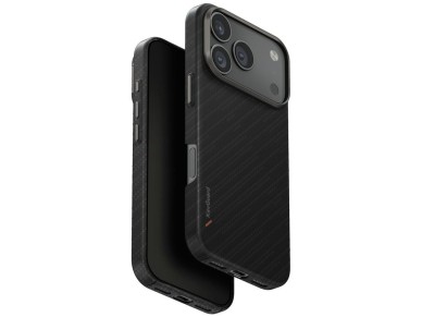 Funda de carga Uniq Keva EDGE Magclick para iPhone 17 Pro - Negra