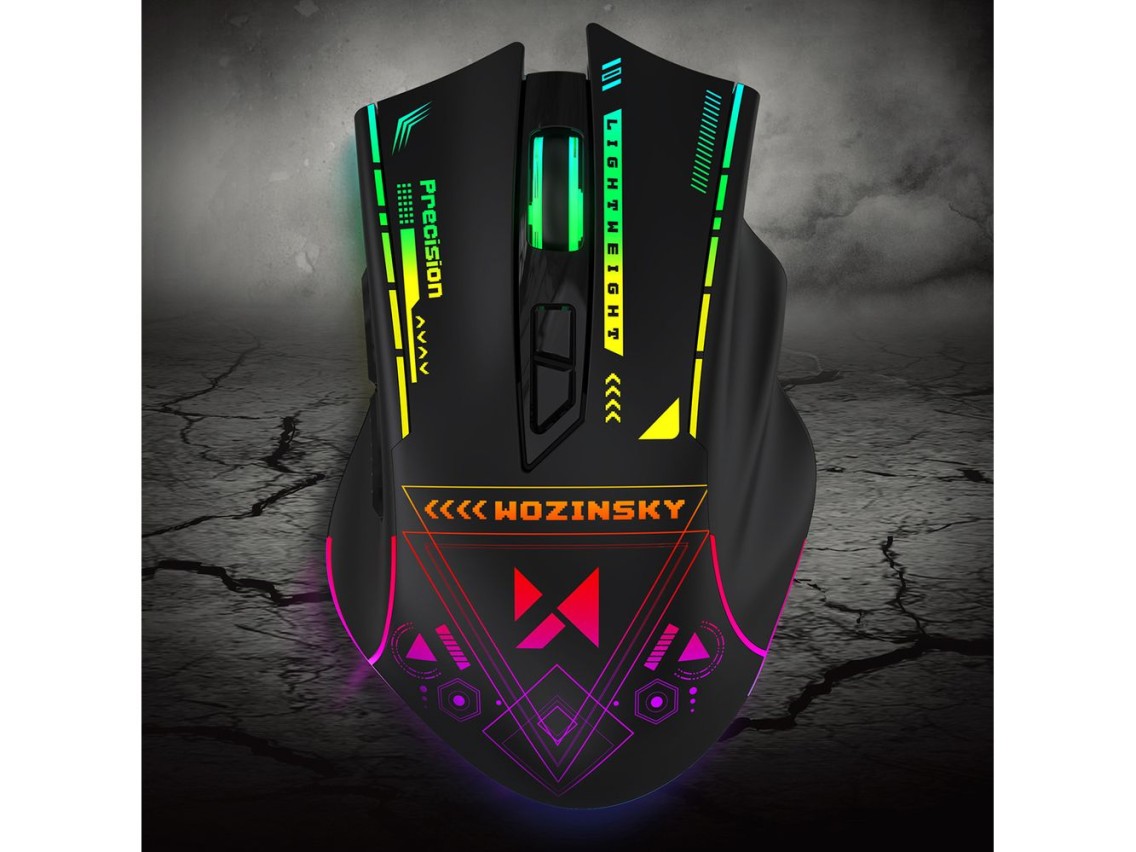 Wozinsky WMGB-3200 Wireless Optical Gaming Mouse 3200 DPI - Black