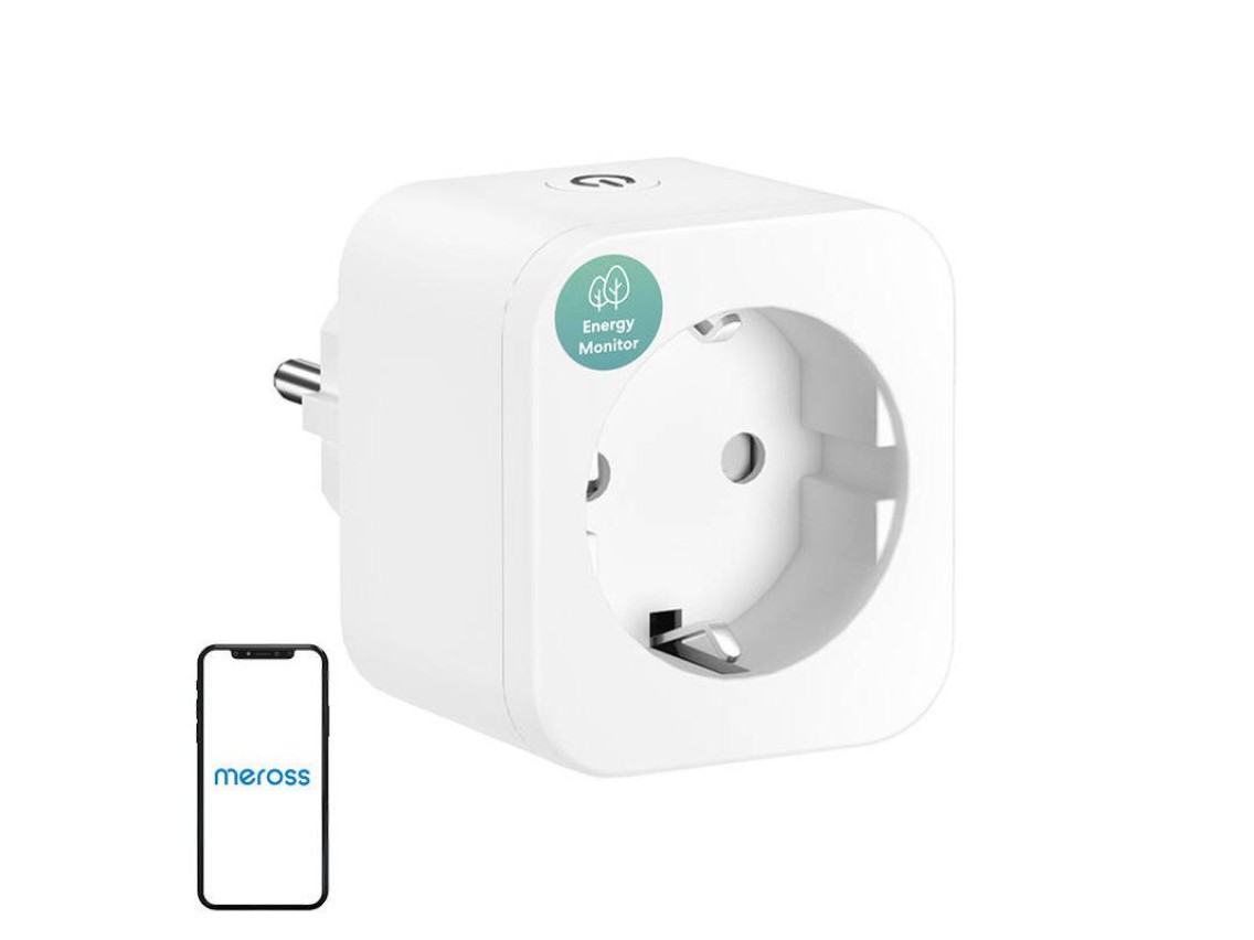 Tomada inteligente MEROSS MSS305-EU com monitor de energia (No compatvel com HomeKit)