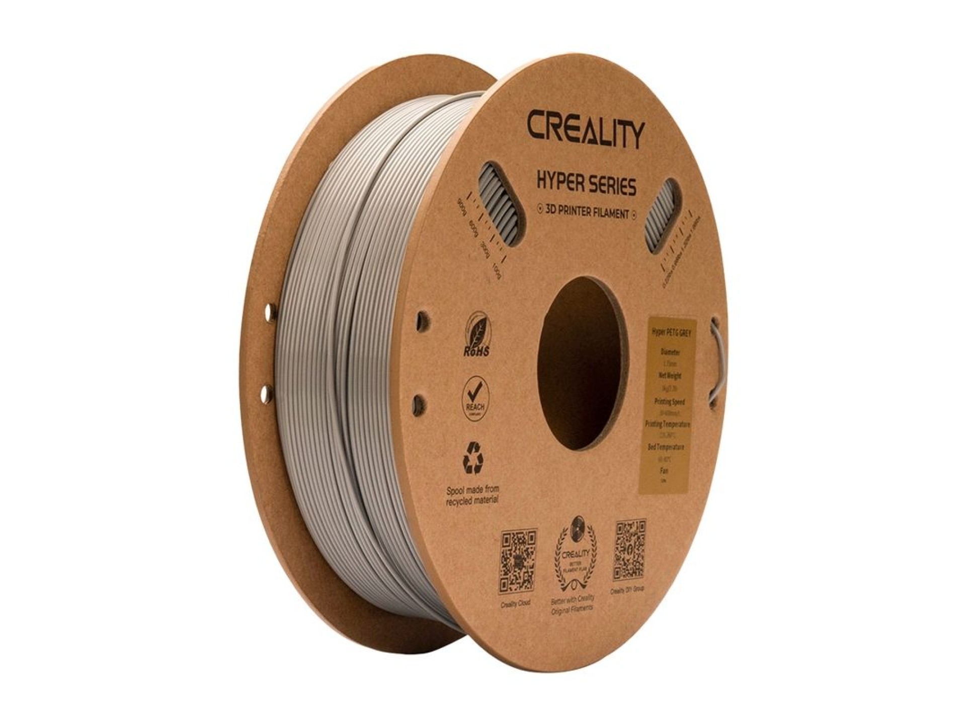 Filament Hyper PETG Creality (Szary)