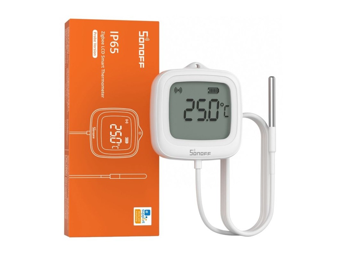 ZigBee LCD Temperature Sensor Sonoff SNZB-02LD (with probe)