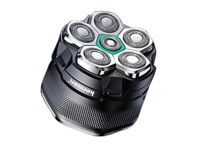 Barbeador eltrico com cabea 7D Kensen 05-KGTJ41-10A (preto)