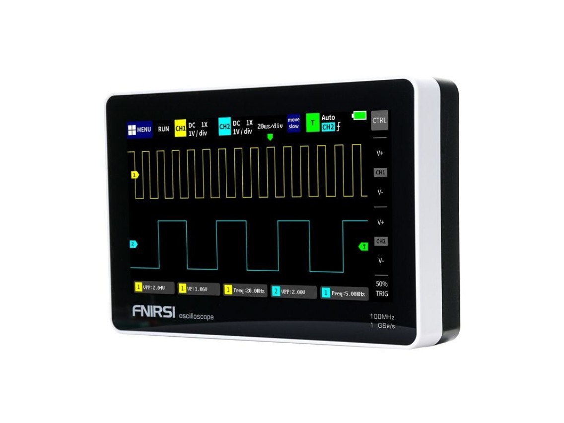 FNIRSI 1013D 7" portable tablet oscilloscope