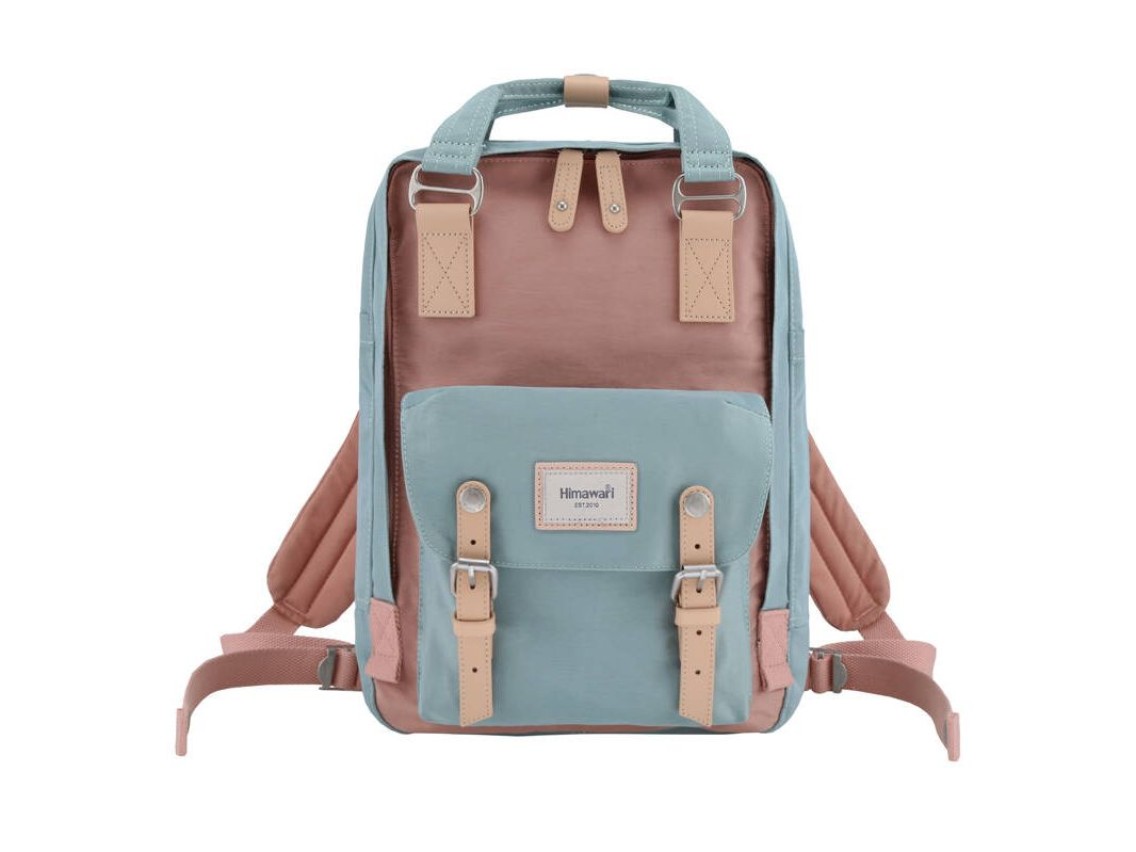 Himawari 188L-1 14'' laptop backpack (pink-blue)