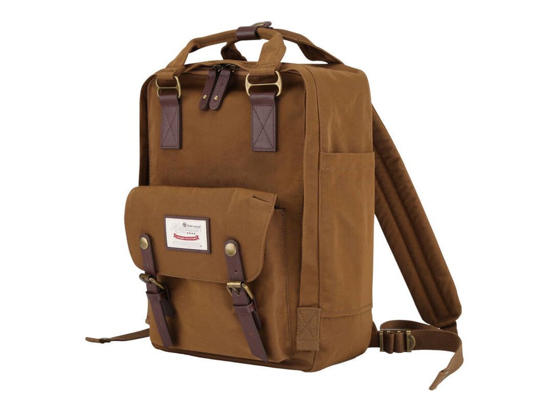 Himawari 188L 14'' mochila para portátil (marrón)