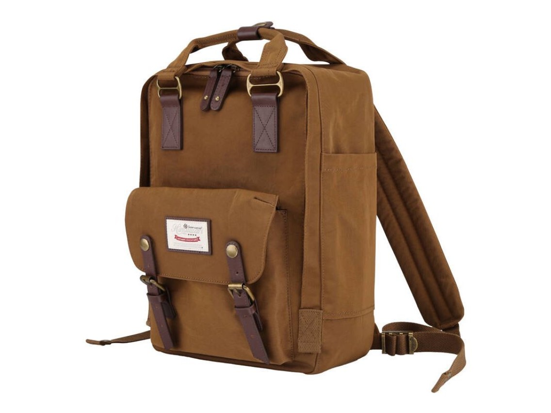 Himawari 188L 14'' mochila para portátil (marrón)