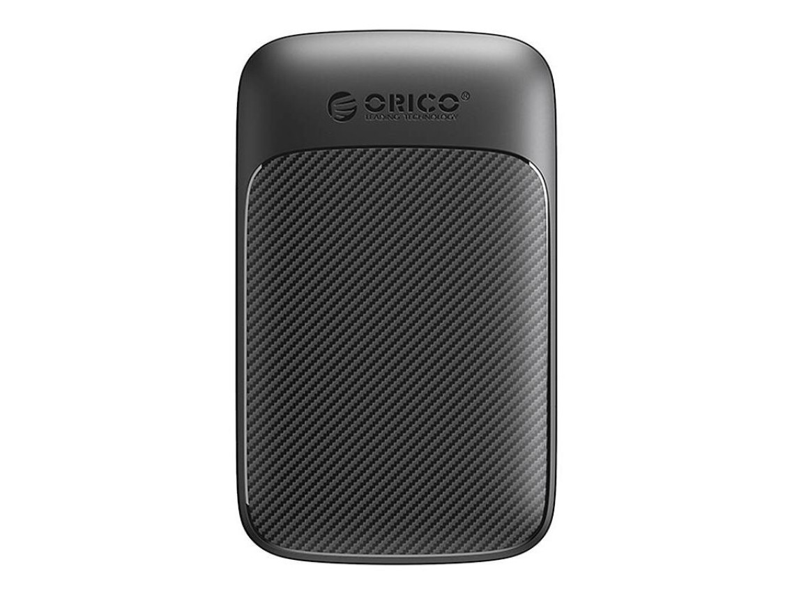 Orico 2020U3 HDD/SSD 2,5", 5 Gbps, gabinete USB-A para USB Micro-B (preto)