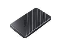 Orico 25PW1 HDD/SSD 2,5", 5 Gbps, gabinete USB-A para USB Micro-B (preto)