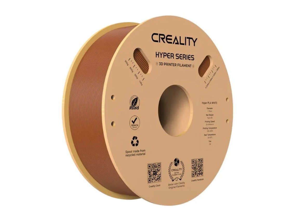 Filamento Hyper PLA Creality (Marrom)