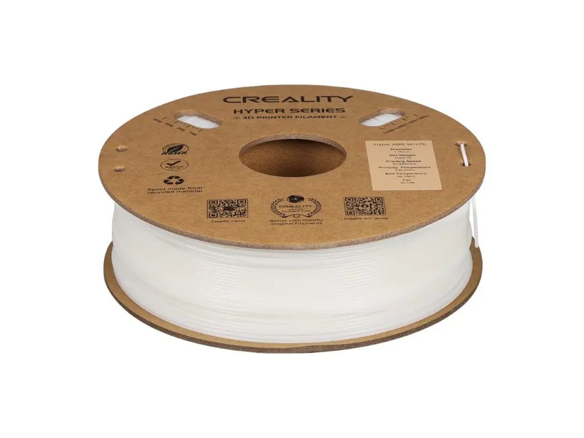 Hyper ABS Filament Creality (White)