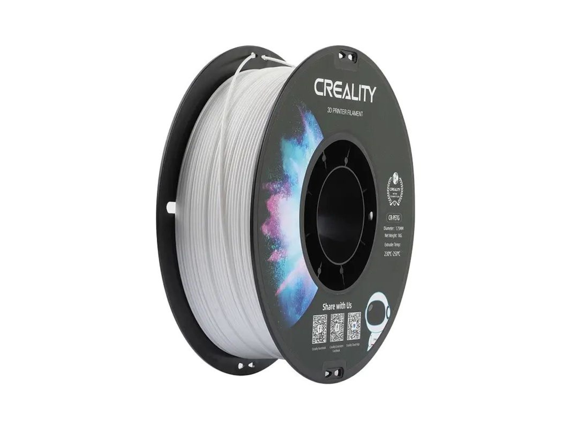Filamento CR-PETG Creality (blanco)