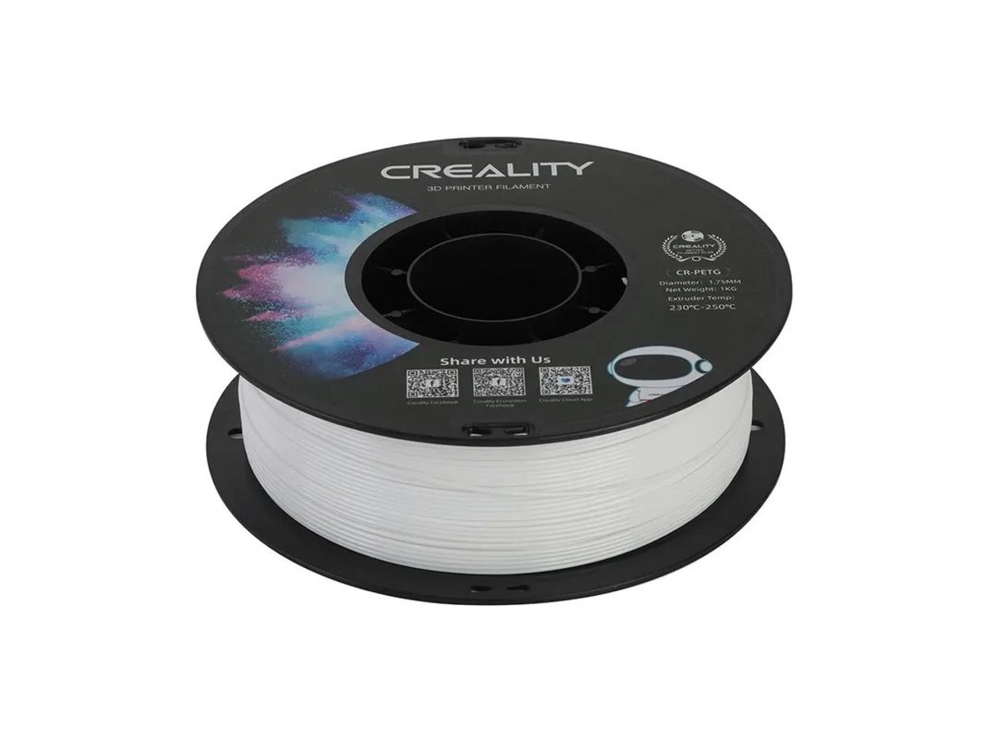 Filamento CR-PETG Creality (blanco)