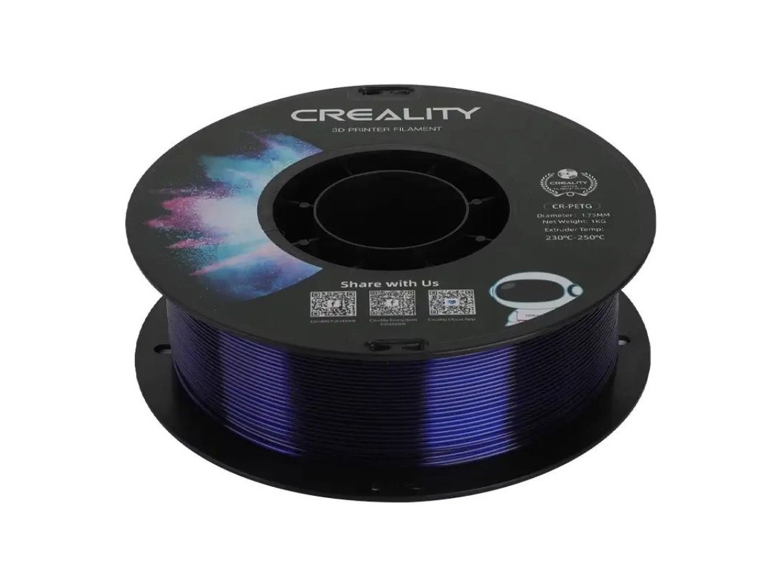 Filamento CR-PETG Creality (Azul transparente)