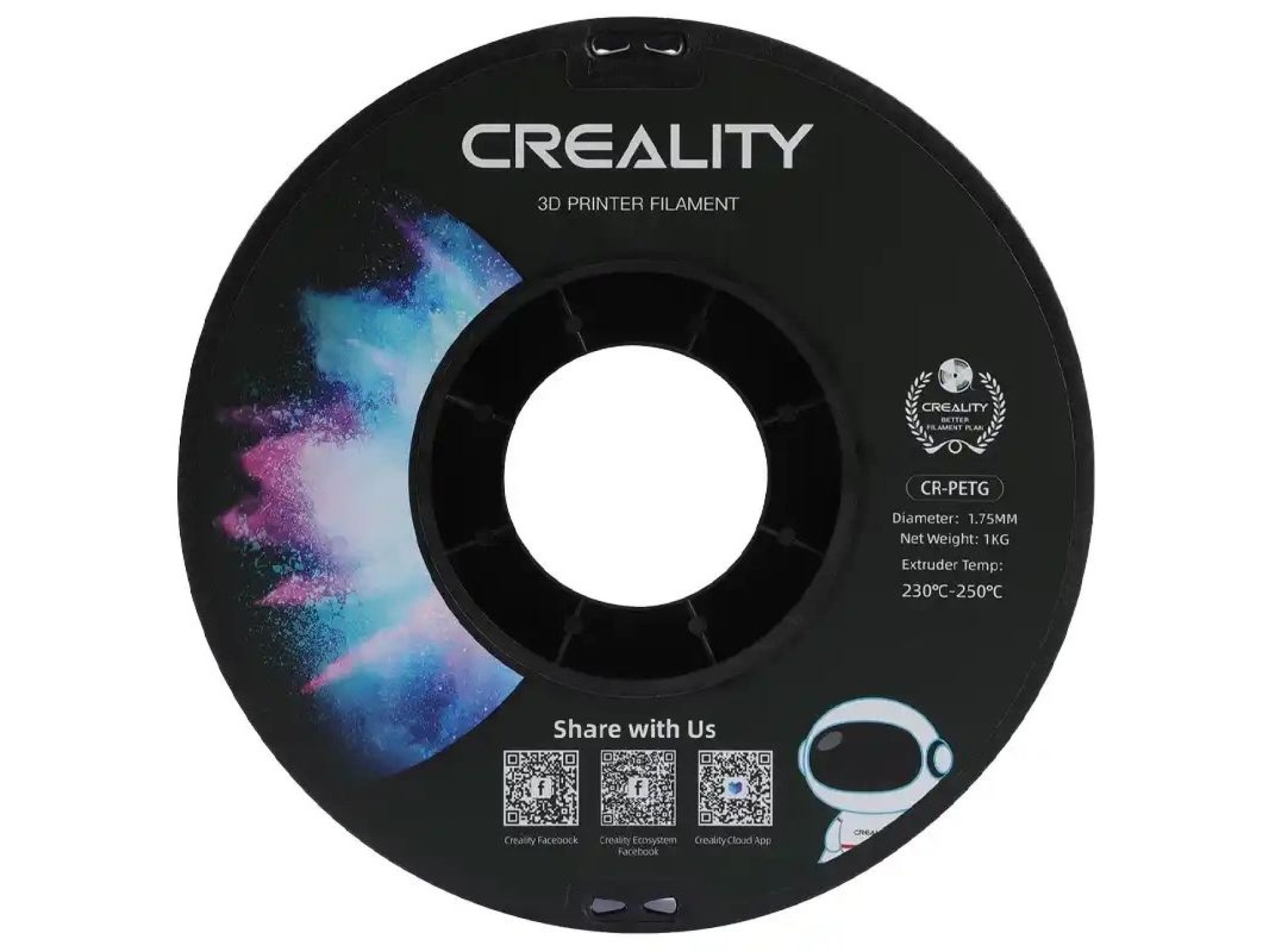 Filamento CR-PETG Creality (rojo)