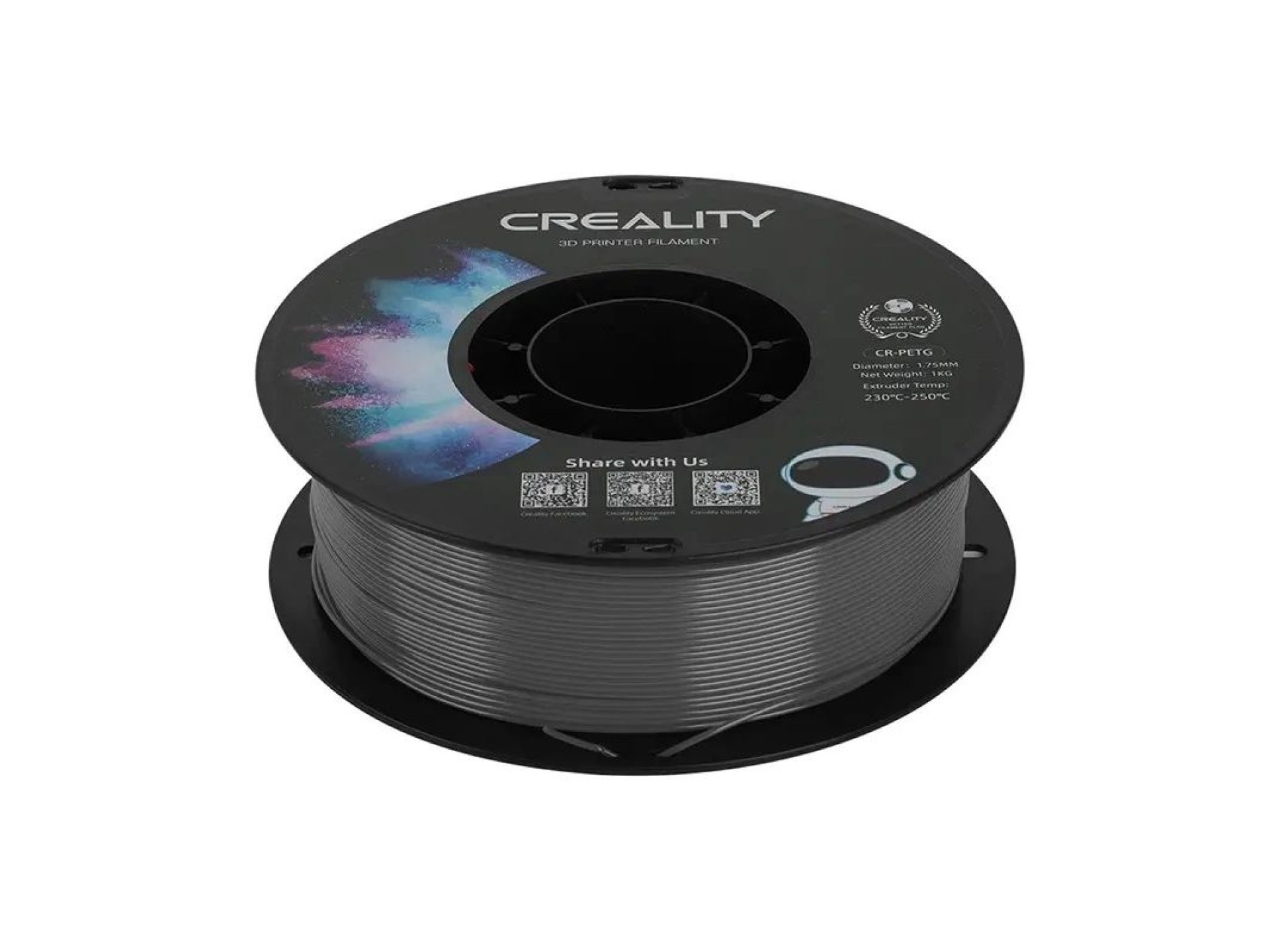 Filamento CR-PETG Creality (gris)