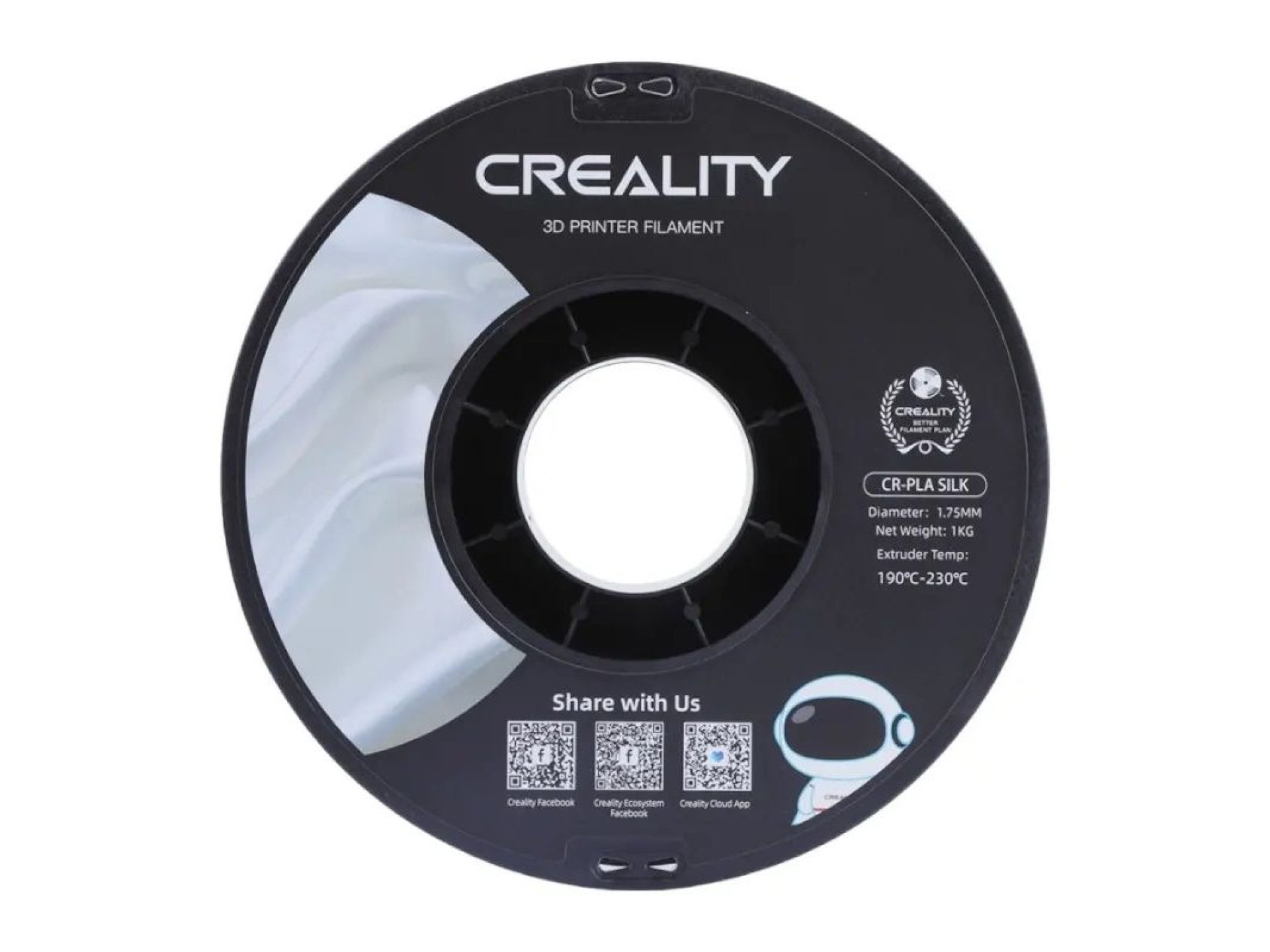 Filamento PLA CR-Silk Creality (dorado)