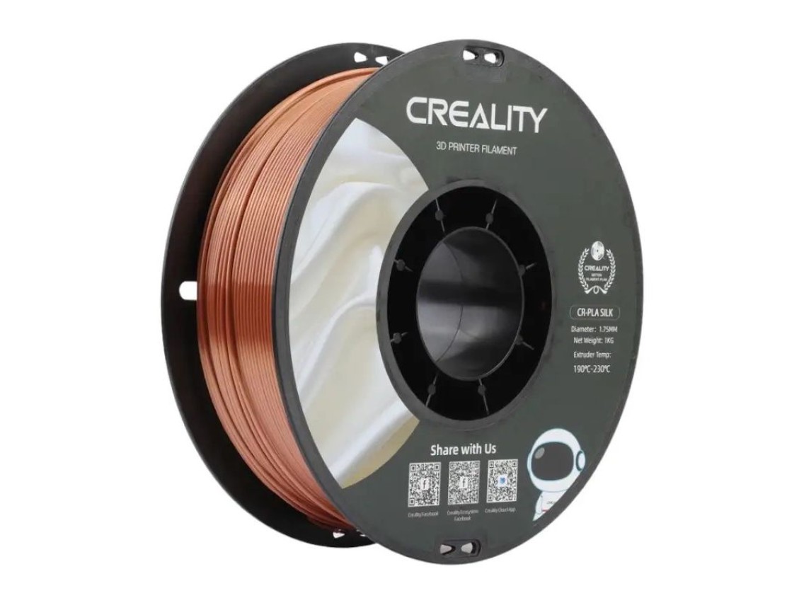 CR-Silk PLA Filament Creality (Red Copper)