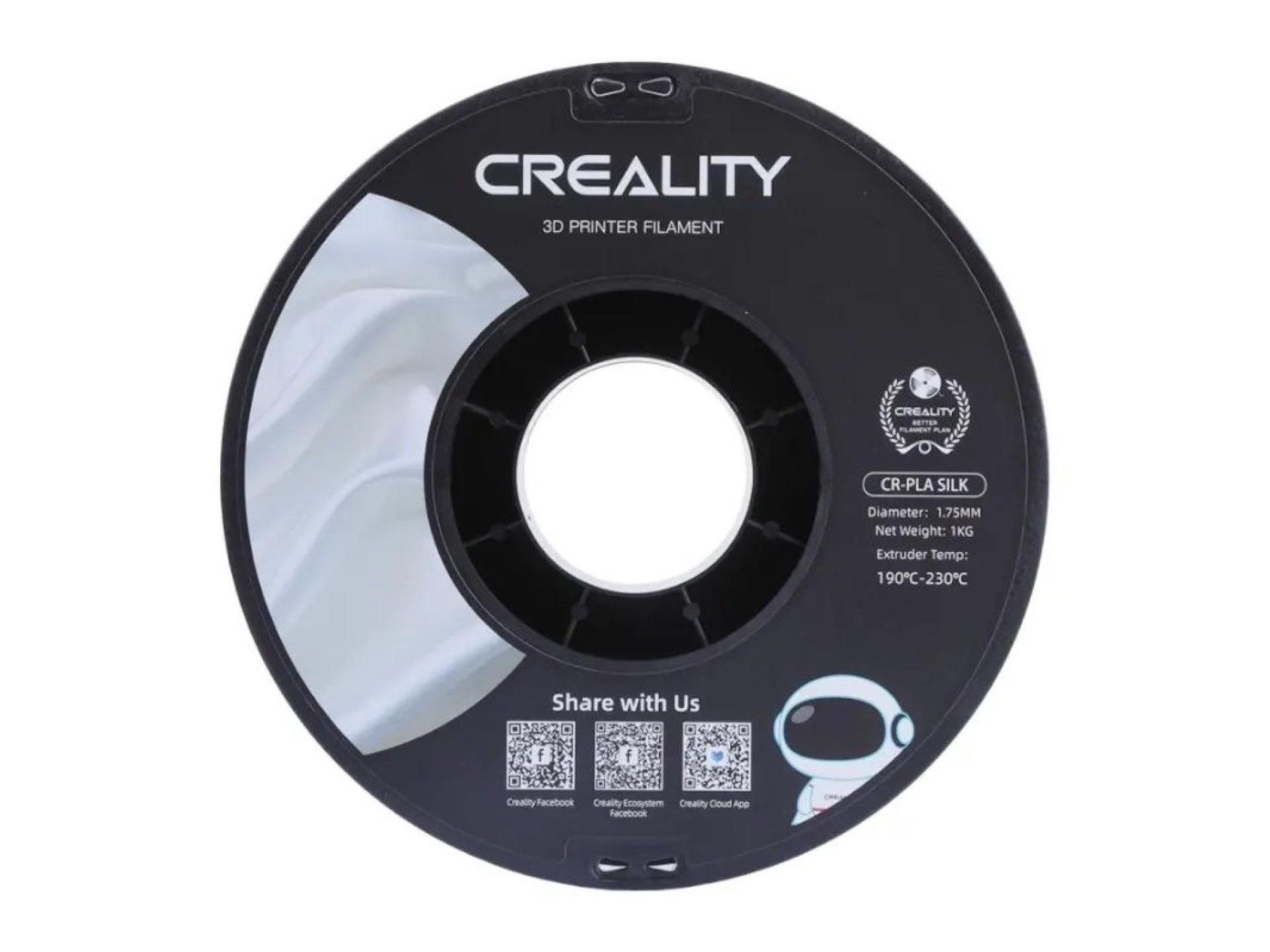 Filamento PLA CR-Silk Creality (Roxo)