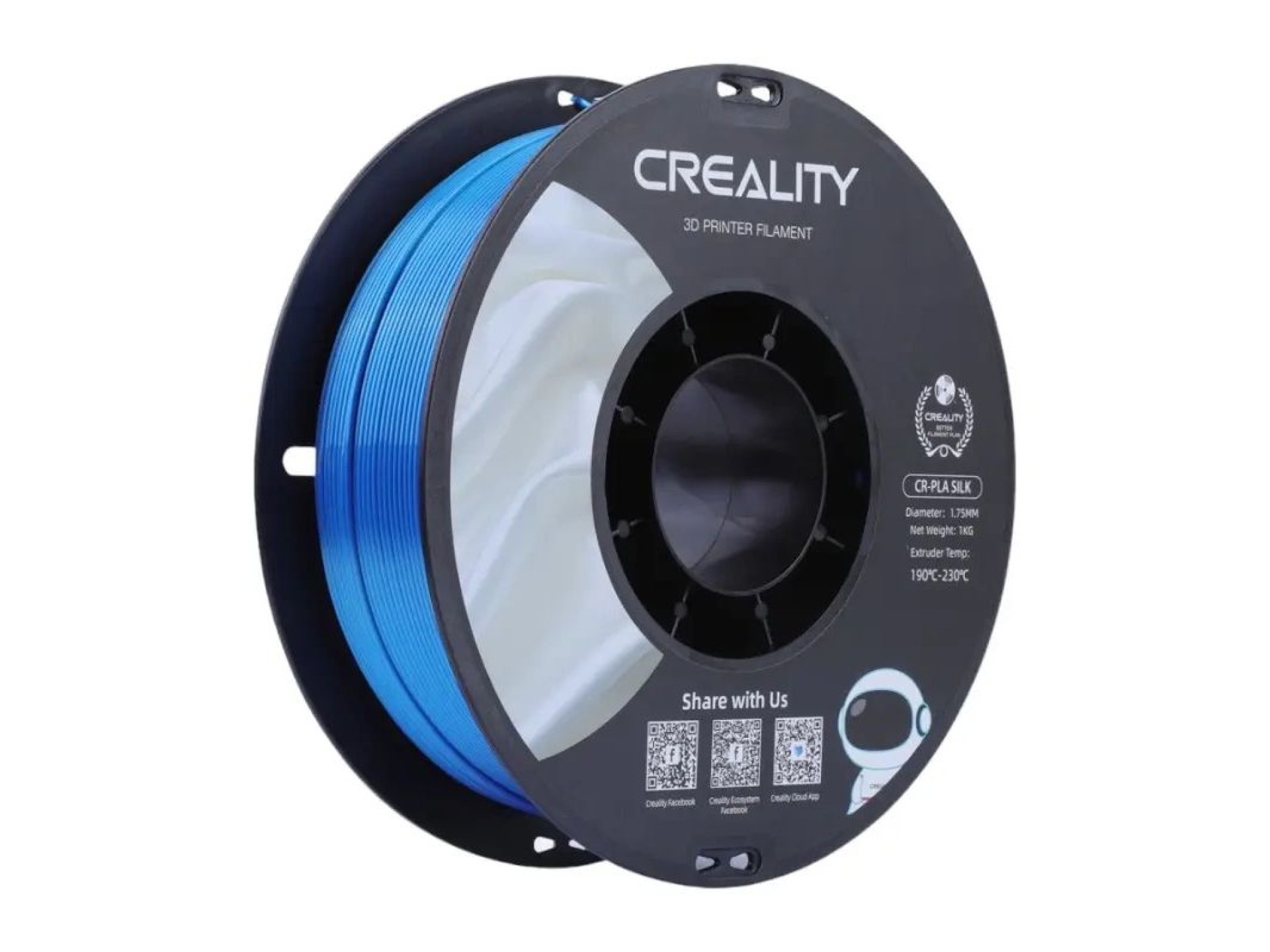 CR-Silk PLA Filament Creality (Blue)