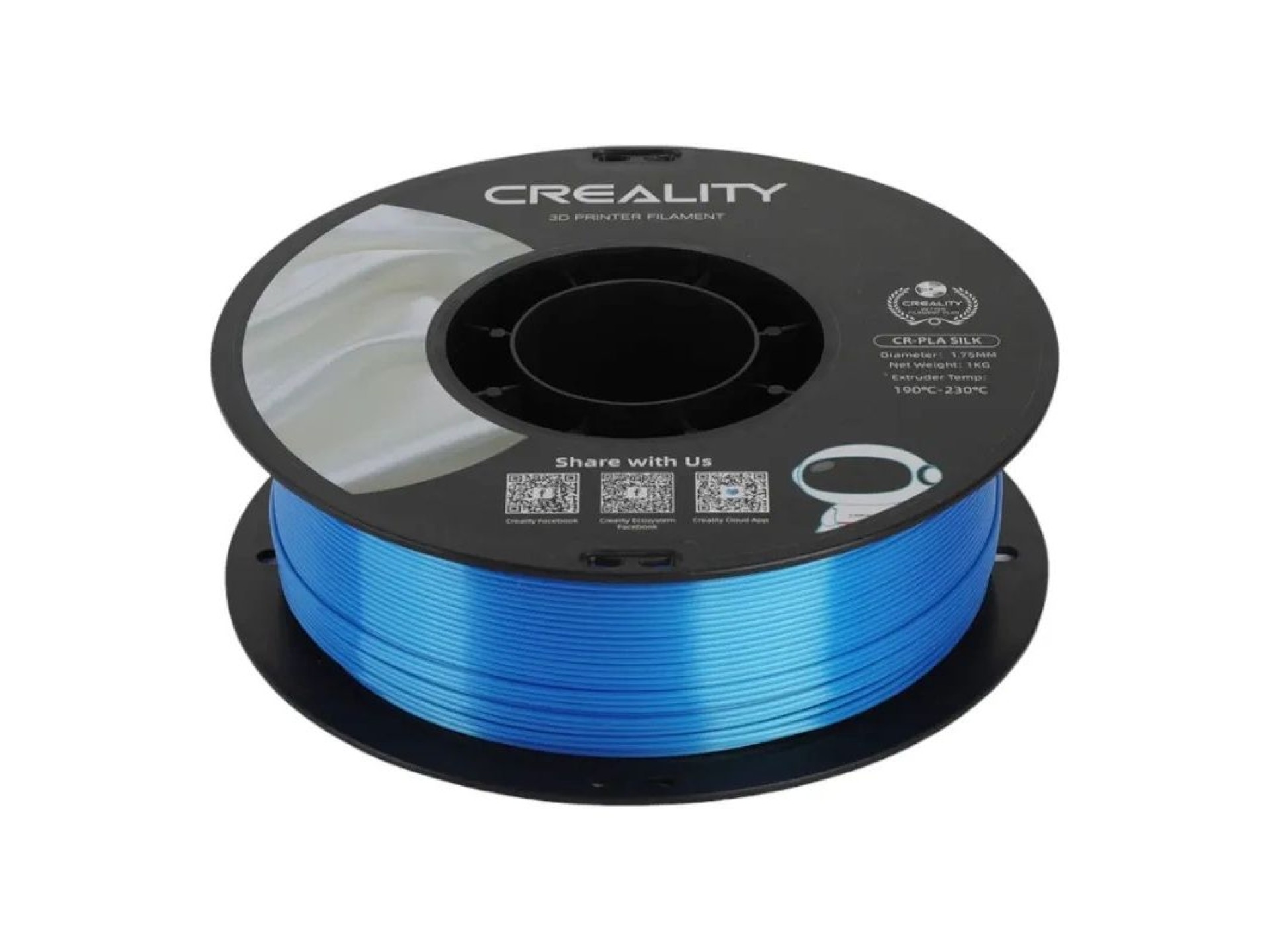 CR-Silk PLA Filament Creality (Blue)