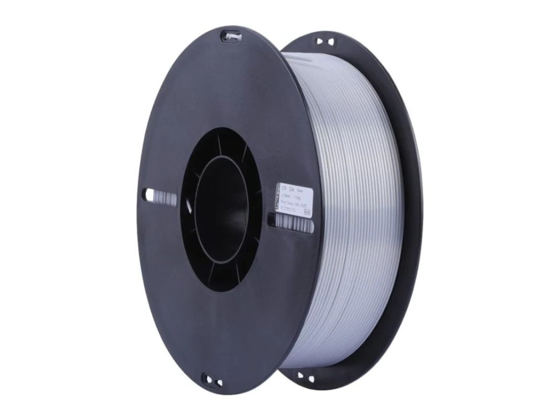 Filamento PLA CR-Silk Crellity (Plata)