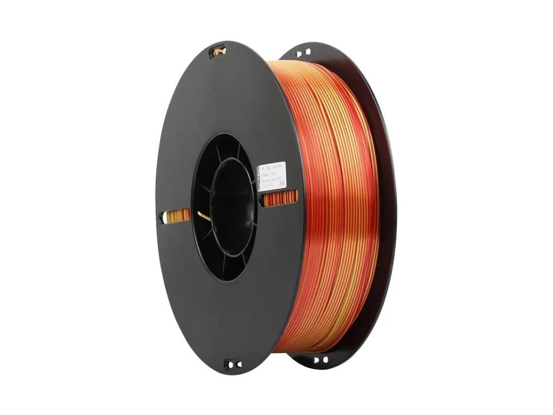 Filamento PLA CR-Silk Creality (rojo dorado)