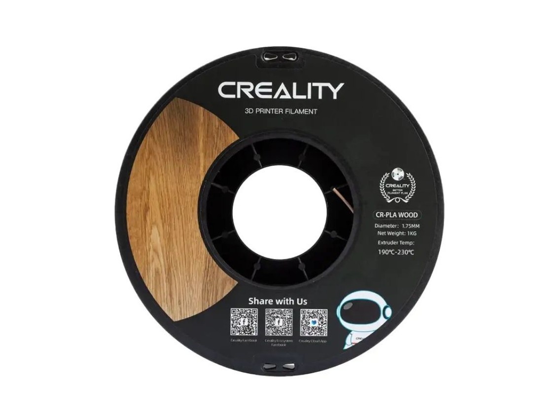 CR-PLA Wood Filament Creality (White Pine)