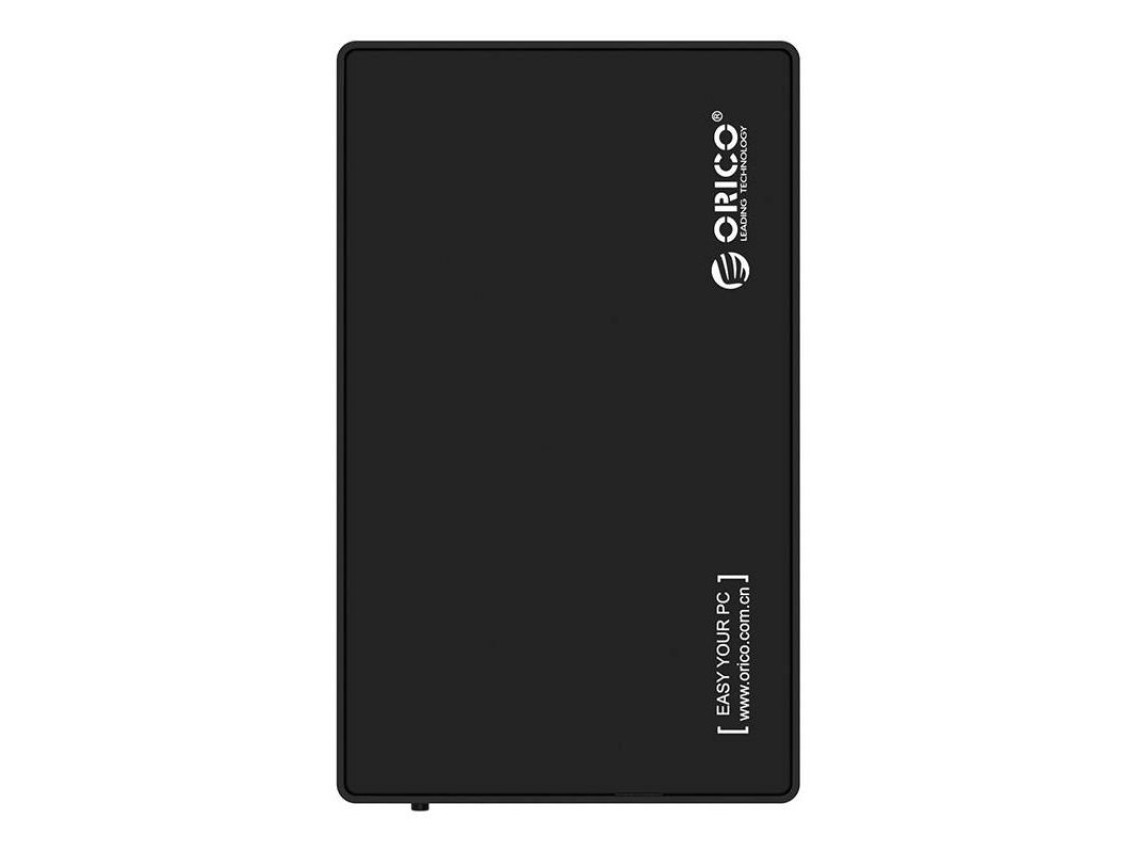Gabinete para unidade de disco rígido/SSD Orico 3588 de 3,5", 5 Gbps, USB-A para USB-B (preto)