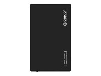 Gabinete para unidade de disco r�gido/SSD Orico 3588 de 3,5", 5 Gbps, USB-A para USB-B (preto)