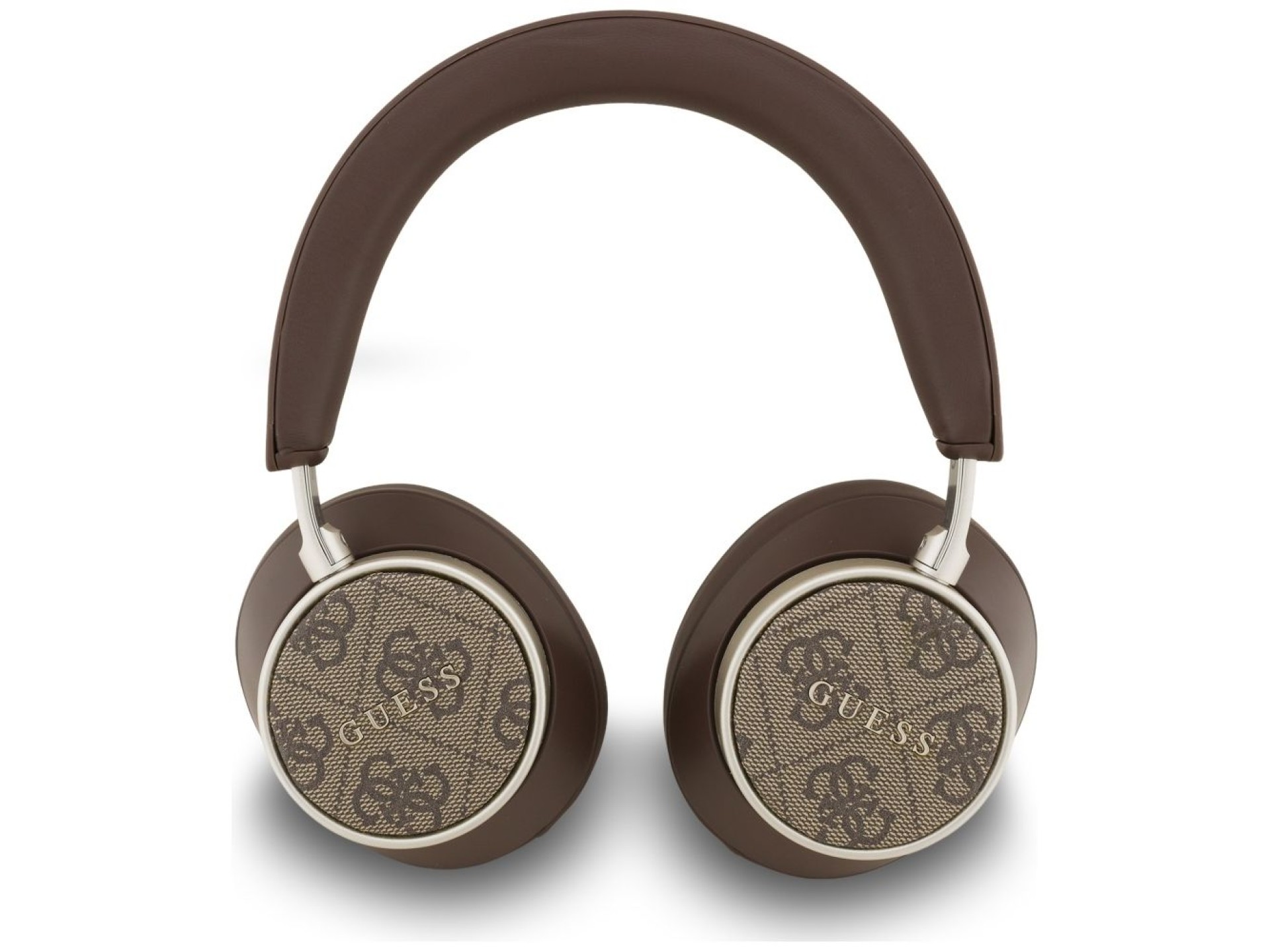 Guess Bluetooth 4G Classic Logo Wireless On-Ear Headphones - Brown