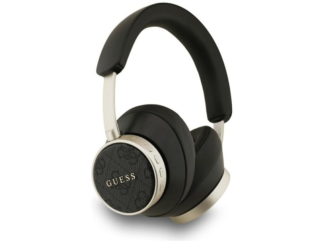 Guess Bluetooth 4G Classic Logo Wireless On-Ear Headphones - Black