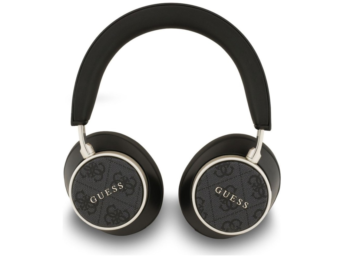 Guess Bluetooth 4G Classic Logo Wireless On-Ear Headphones - Black