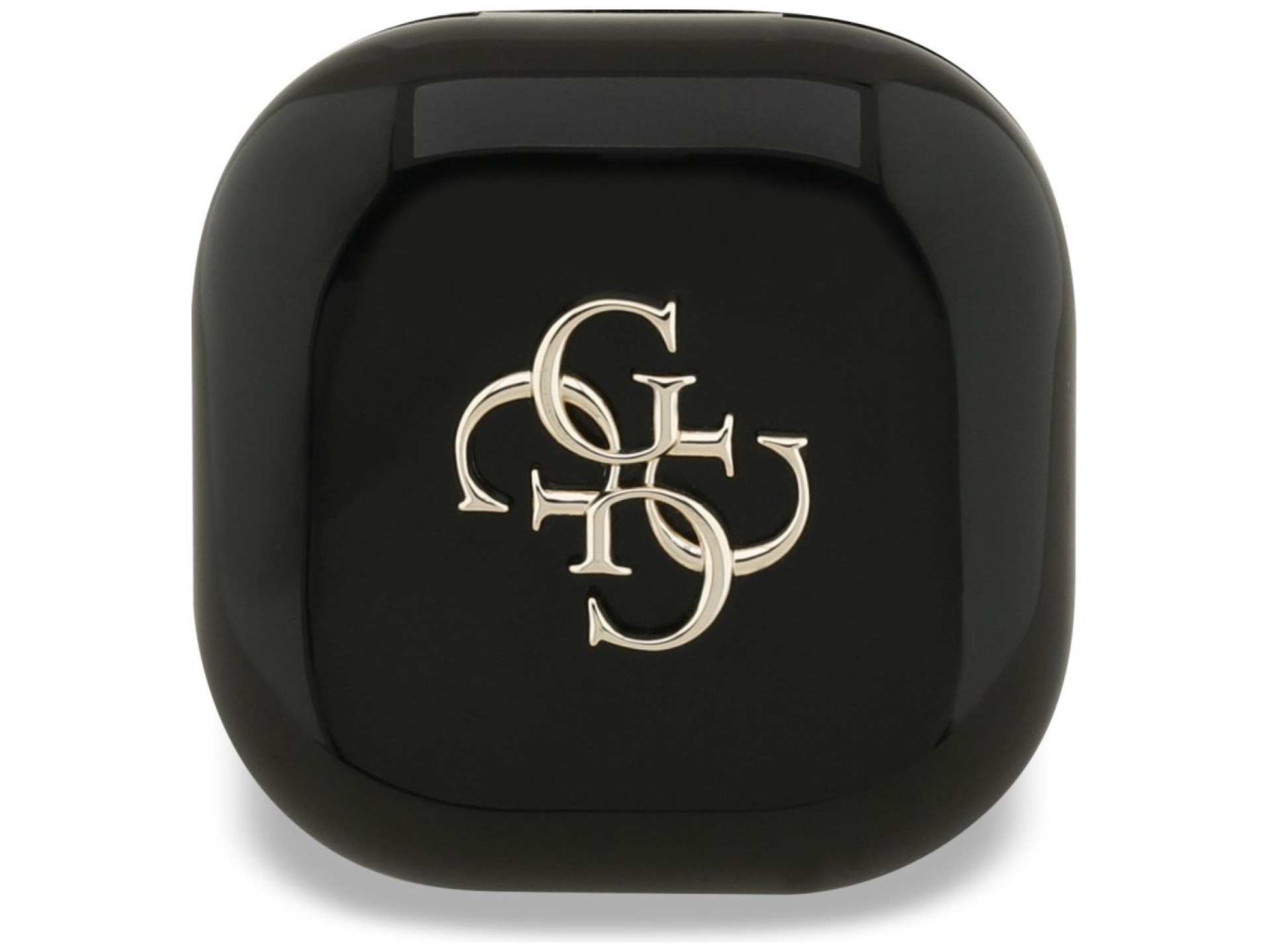 Fones de ouvido sem fio Guess 4G Metal Logo TWS - preto