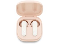 Guess 4G Metal Logo TWS Wireless Headphones - Pink