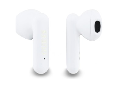 Fones de ouvido sem fio Guess 4G Metal Logo TWS - Rosa Fones de ouvido sem fio Guess 4G Metal Logo TWS - Rosa