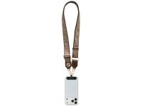 Parche universal Guess CBDY 4G Tether Patch con logo metálico Strass para teléfono - Marrón Parche universal Guess CBDY 4G Tether Patch con logo metálico Strass para teléfono - Marrón