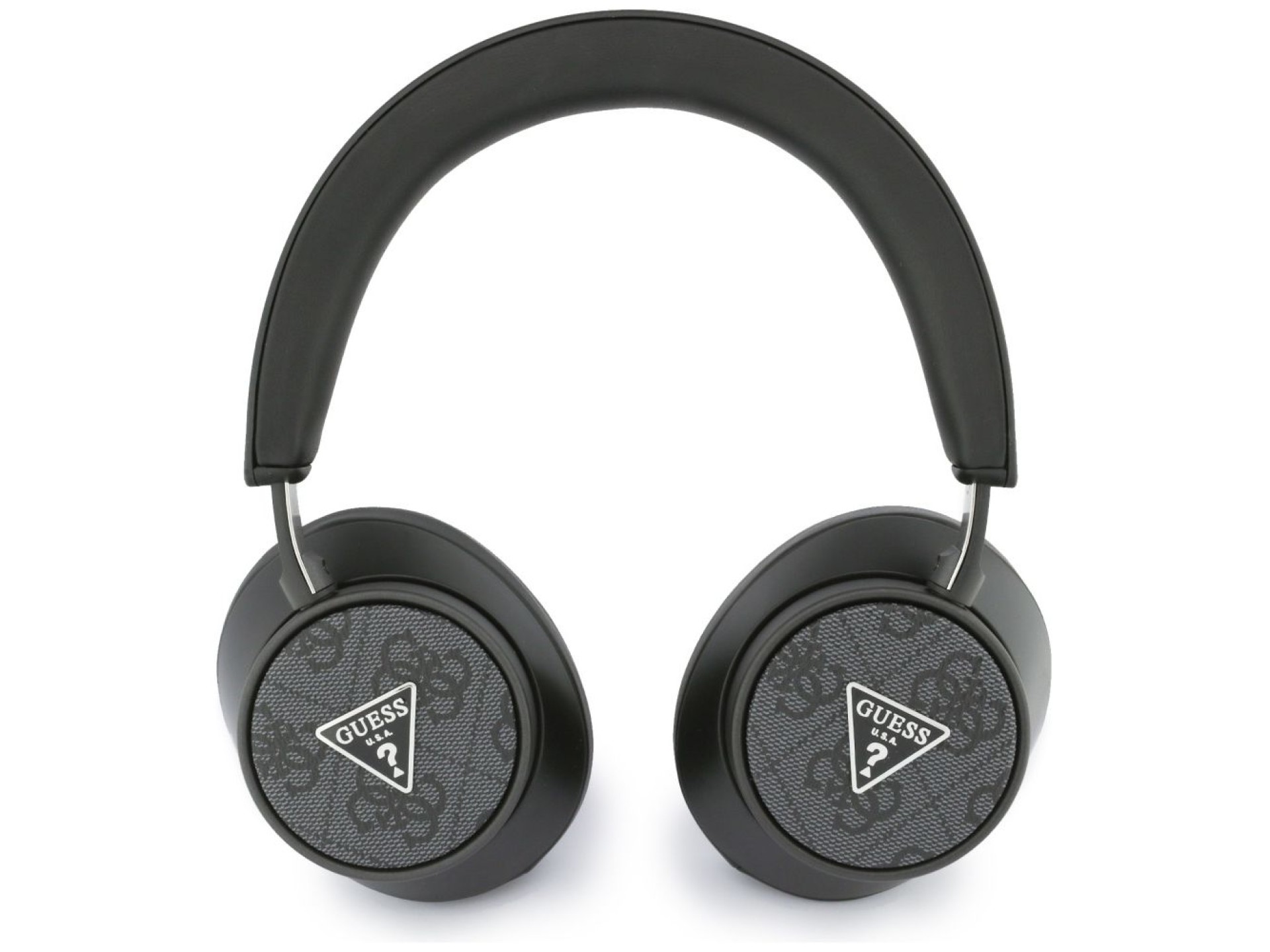 Guess 4G Triangle Logo Bluetooth Over-Ear Headphones - Black