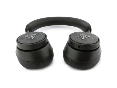 Guess 4G Triangle Logo Bluetooth Over-Ear Headphones - Black Guess 4G Triangle Logo Bluetooth Over-Ear Headphones - Black