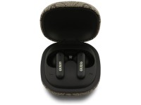 Auriculares inalámbricos Guess 4G Classic con logo metálico y cancelación de ruido - Marrón Auriculares inalámbricos Guess 4G Classic con logo metálico y cancelación de ruido - Marrón