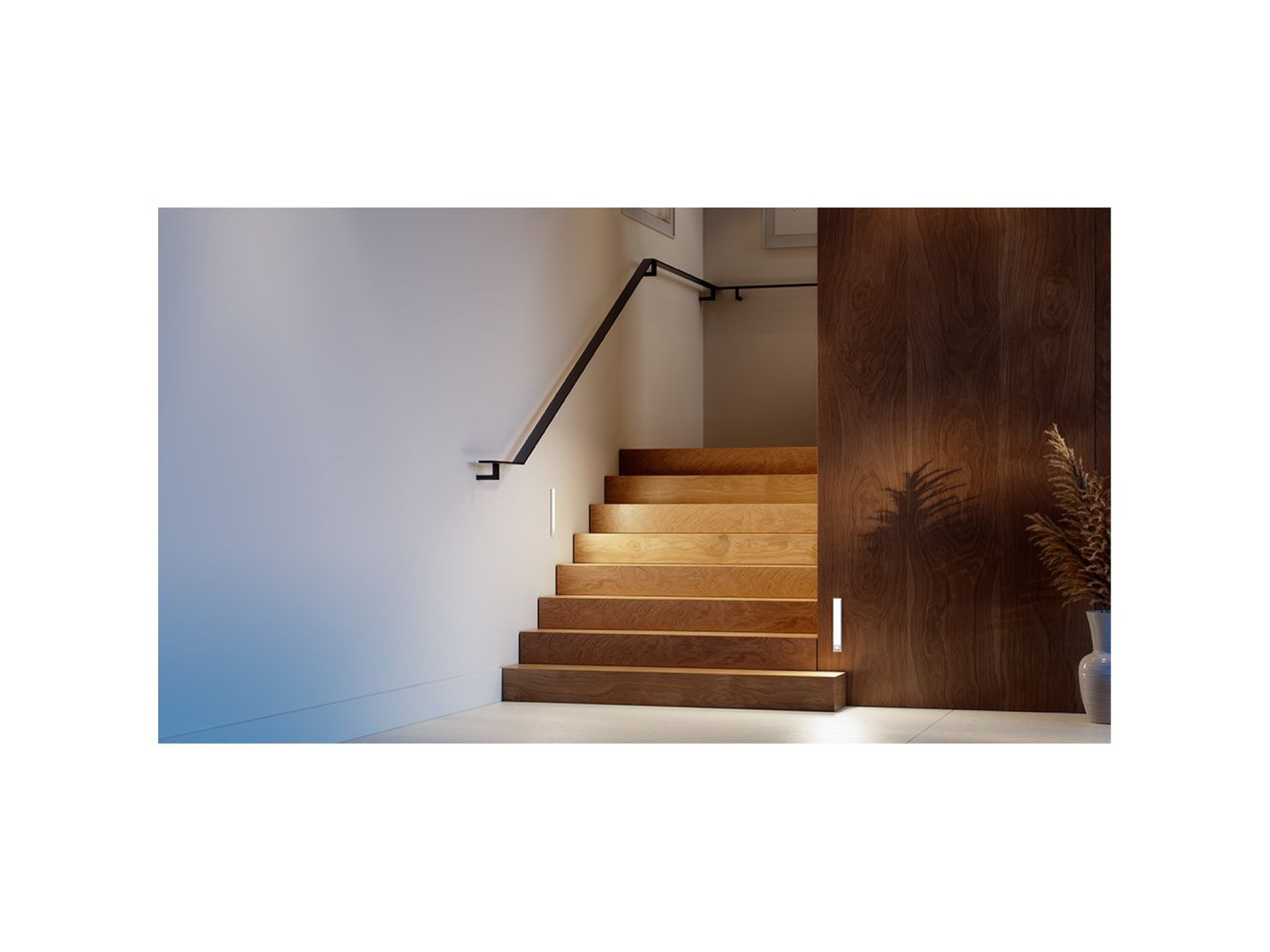 Piloto de noche con sensor de movimiento alargado