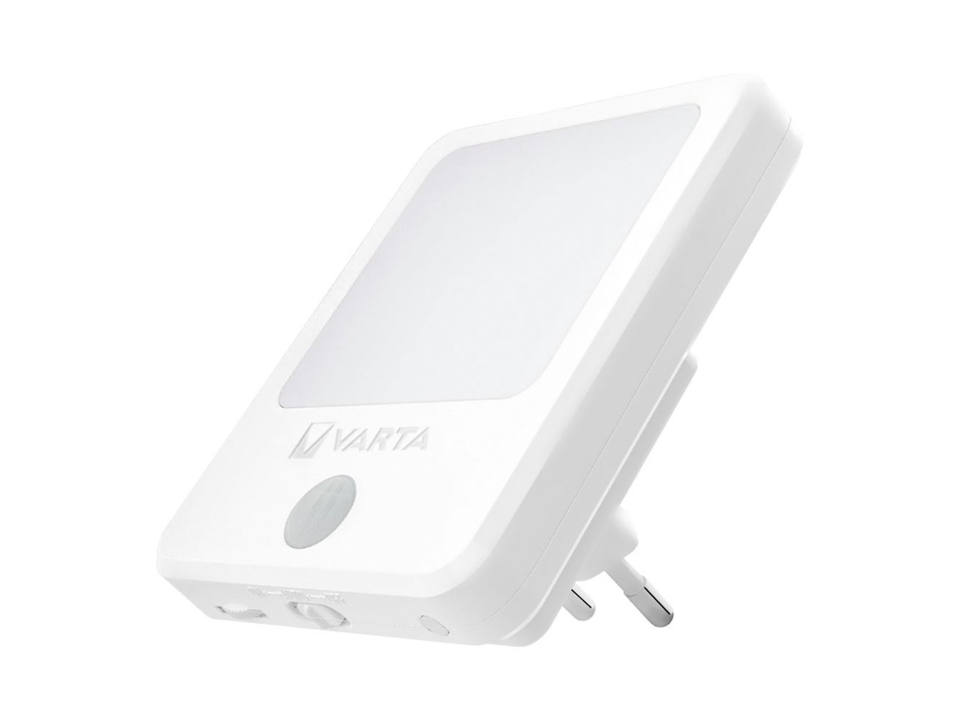 Night light with motion sensor and plug