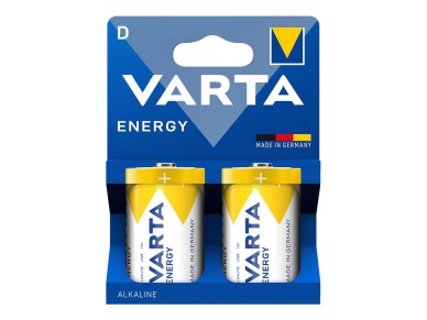 Pilha alcalina energy d, 1,5 v, (blister 2 unidades)