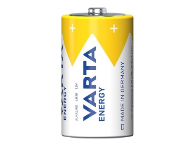 Pilha alcalina energy d, 1,5 v, (blister 2 unidades)