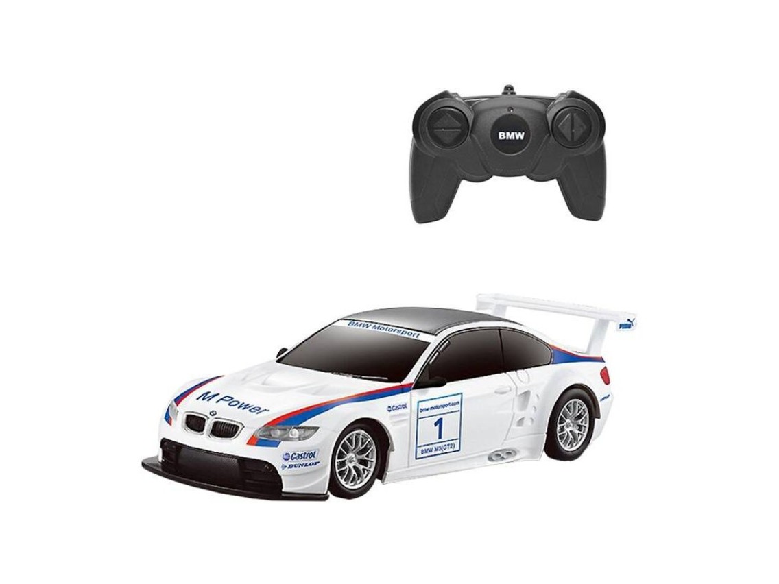RASTAR R/C 1:24 BMW M3 remote controlled RC car (white)