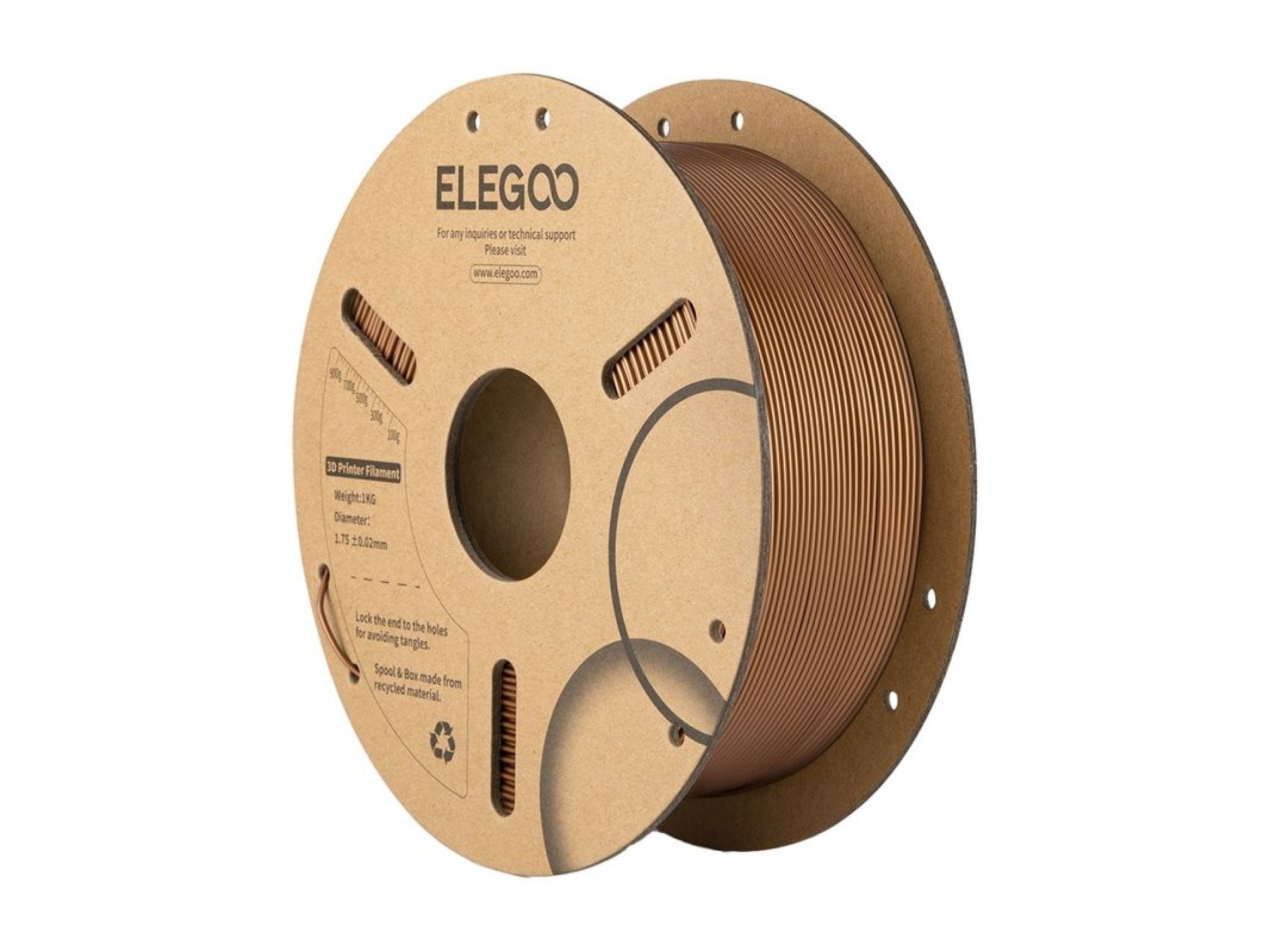 Filamento PLA Bronze ELEGOO