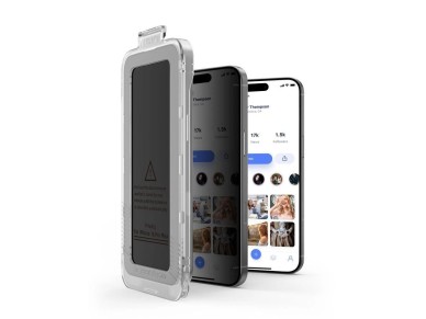 Tech-Protect Quick Set Spy+ Privacy Glass 2-pack for iPhone 14 Pro Tech-Protect Quick Set Spy+ Privacy Glass 2-pack for iPhone 14 Pro
