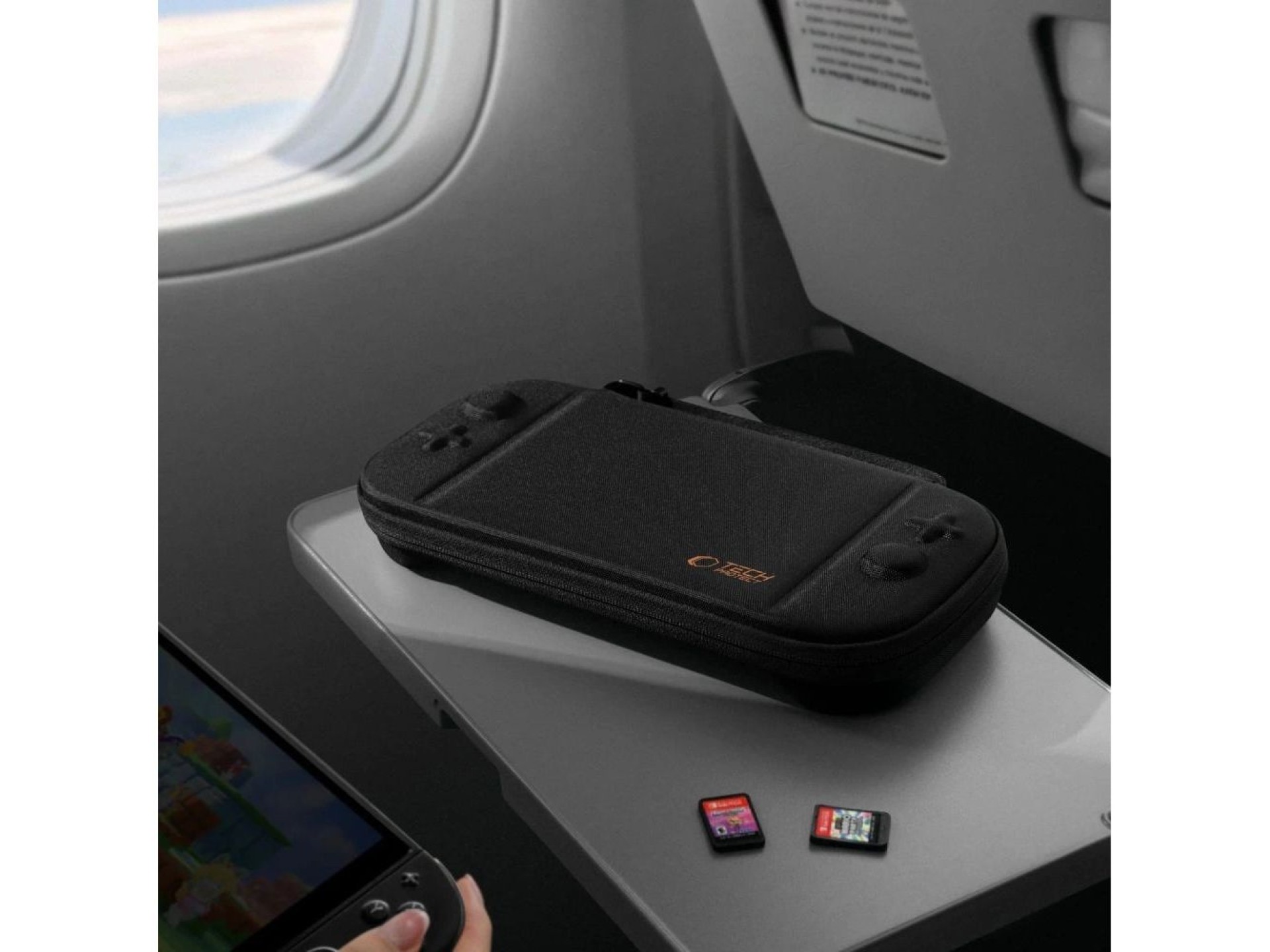 Bolsa Tech-Protect Slim para Nintendo Switch 2 - Preta