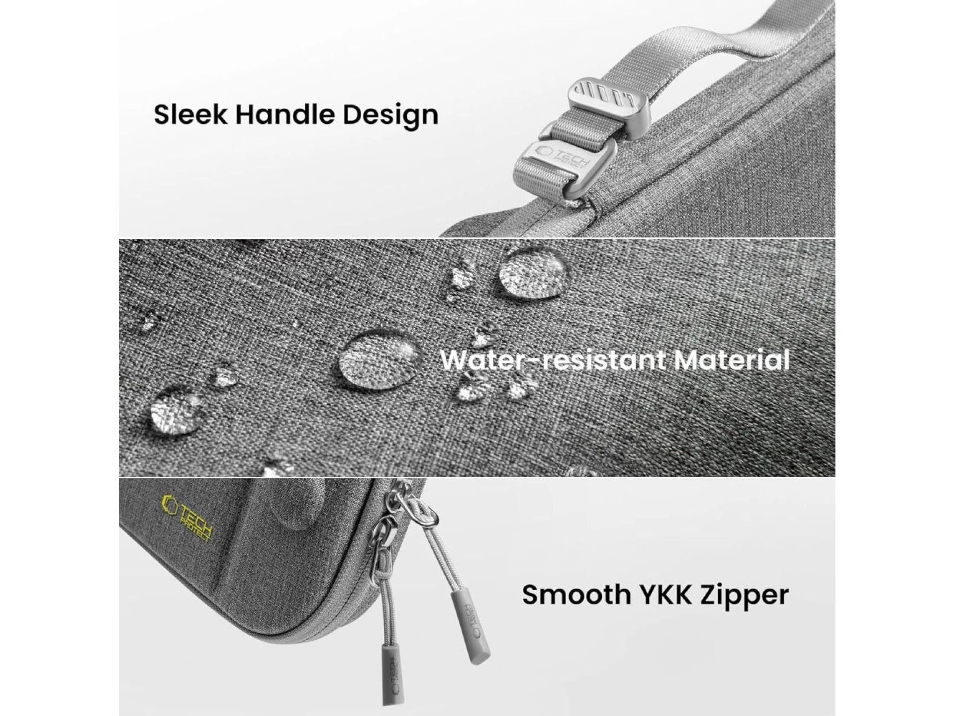 Tech-Protect Slim Pouch for Nintendo Switch 2 - Gray