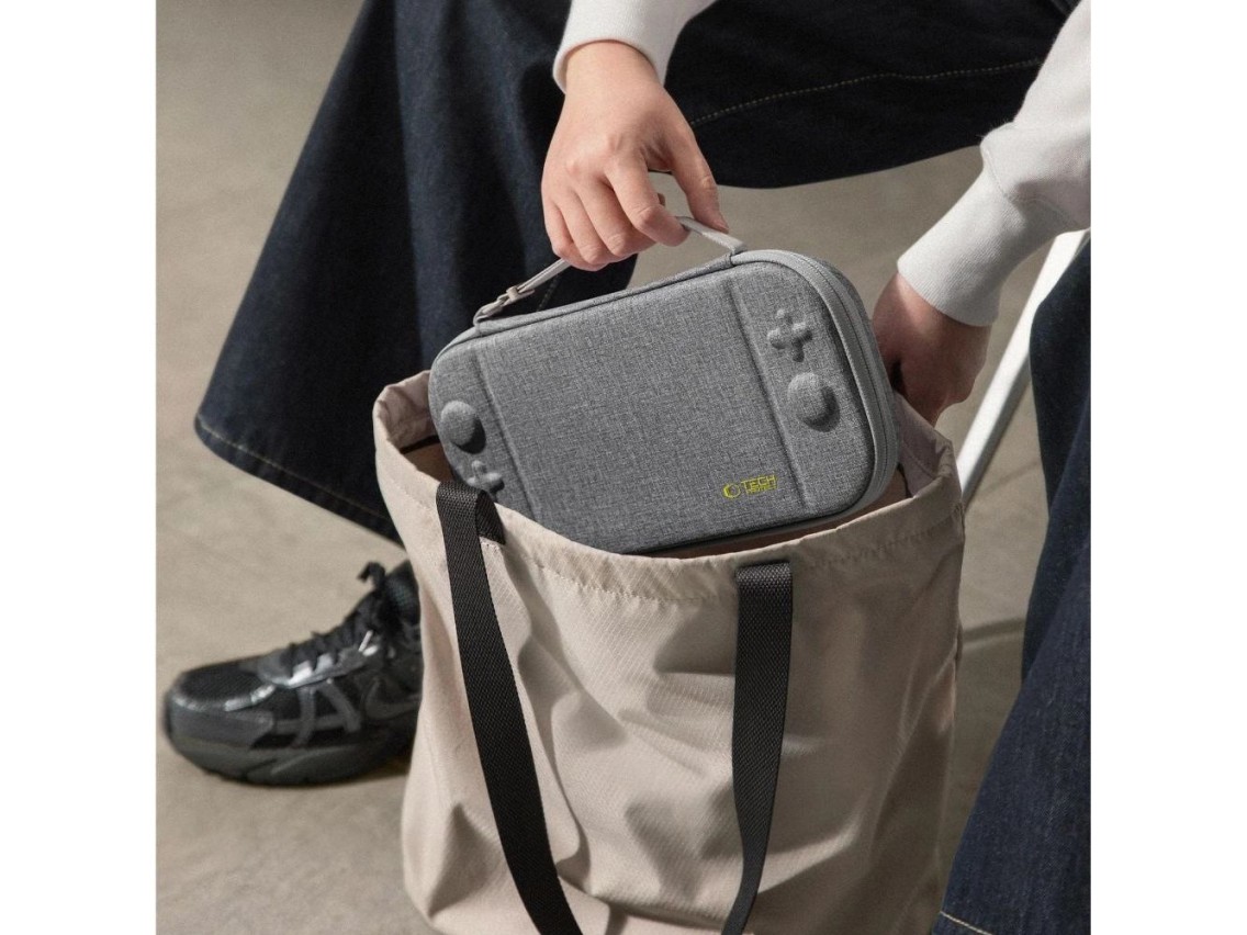 Tech-Protect Slim Pouch for Nintendo Switch 2 - Gray